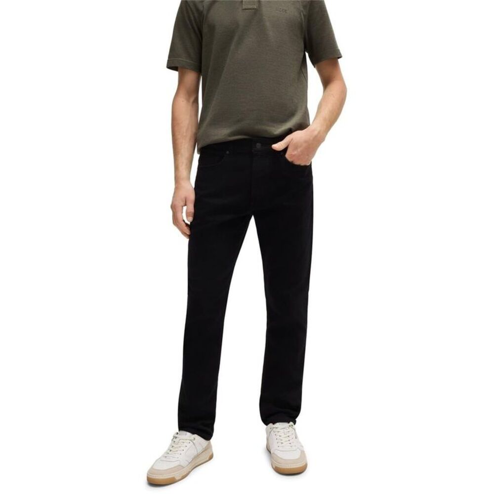 Boss Mens Delaware BC-L-C Slim Leg Jeans / Black